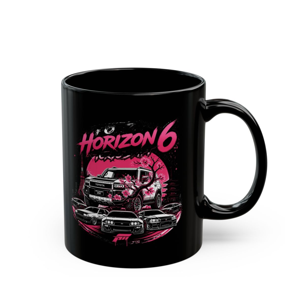 Forza Horizon 6 "Forza Horizon 6 Tokyo Drift" Black Mug - Official mugs merchandise