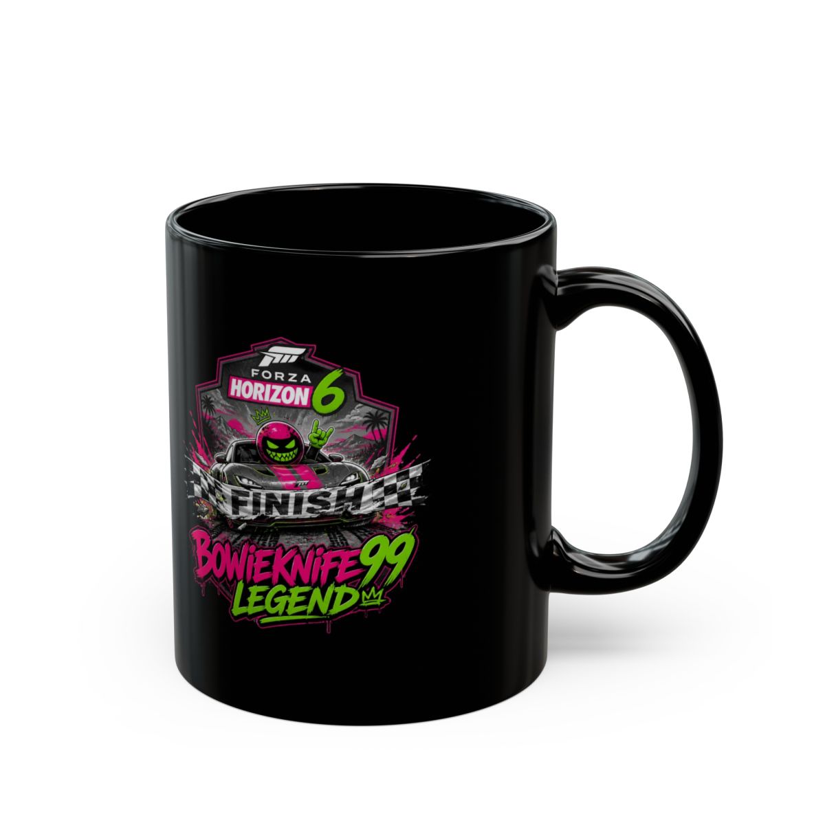 Forza Horizon 6 "bowieknife99" Black Mug - Official mugs merchandise