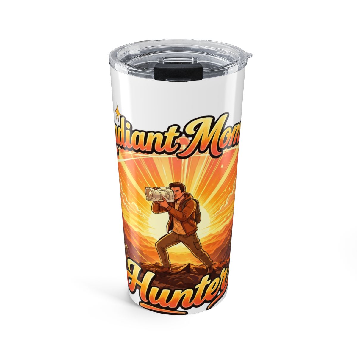 Golden Horizon Silent Pulse Sequence Stainless Steel Insulated Tumbler Forza - Official t-shirts merchandise