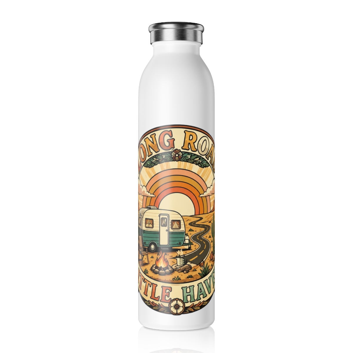 Silent Passage Endless Horizon Drift Stainless Steel Insulated Water Bottle Forza Tumbler - Official t-shirts merchandise