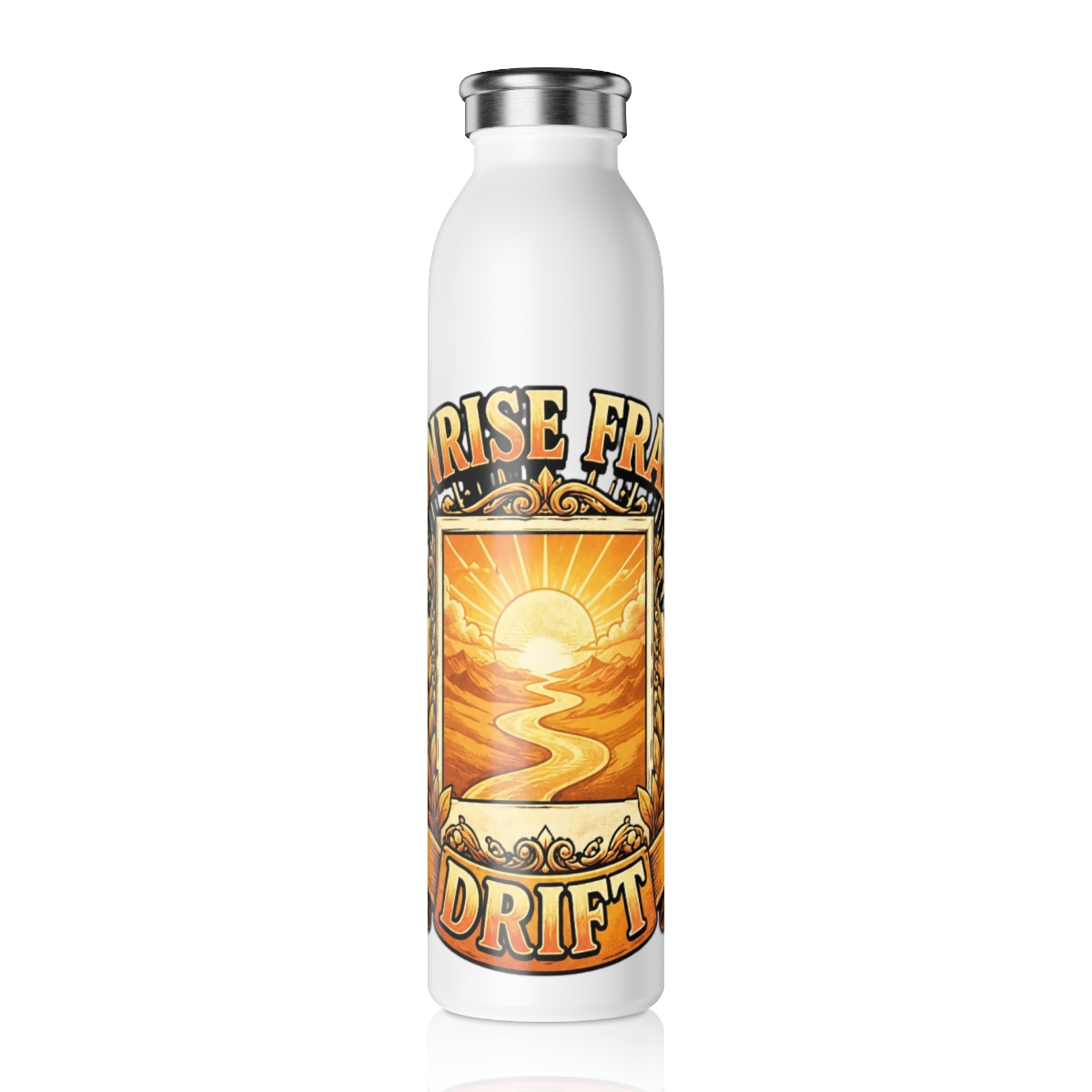Warm Horizon Silent Endless Sequence Stainless Steel Insulated Water Bottle Forza Tumbler - Official t-shirts merchandise