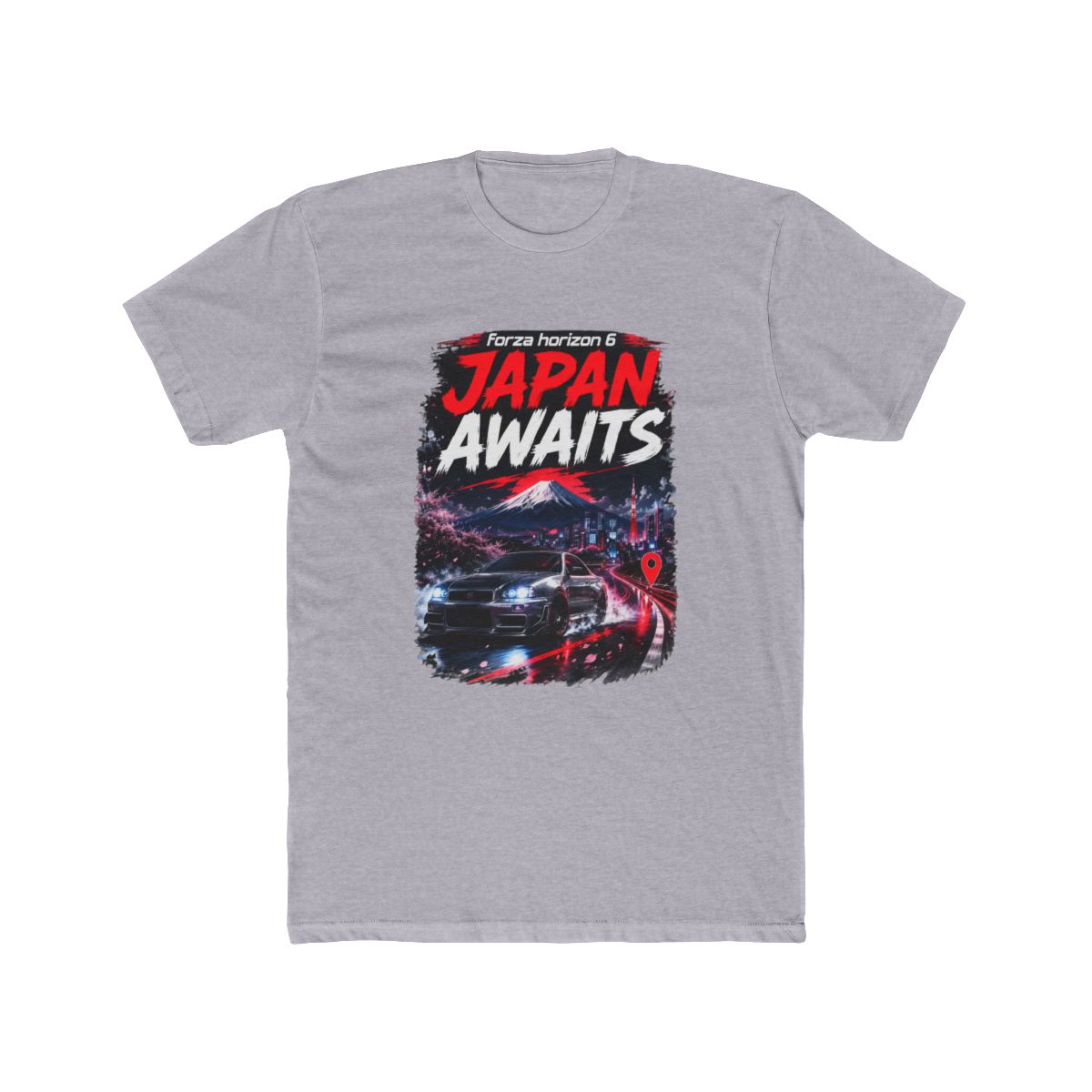 Forza Horizon 6 Japan Street Racing JDM Car Tee T Shirt - alternate angle 3, merchandise