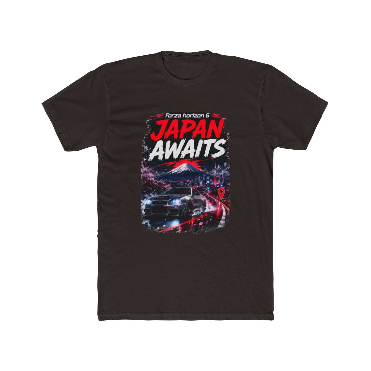 Forza Horizon 6 Japan Street Racing JDM Car Tee T Shirt - alternate angle 2, merchandise