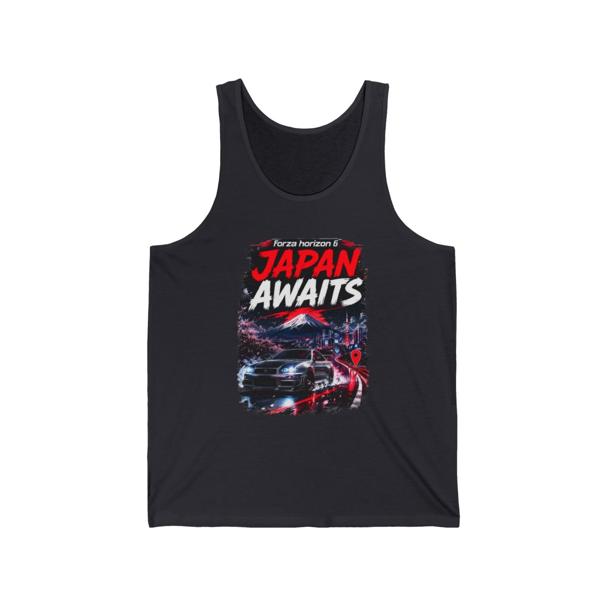Forza Horizon 6 Japan Street Racing JDM Car Tee Tank Top - Official tank-tops merchandise