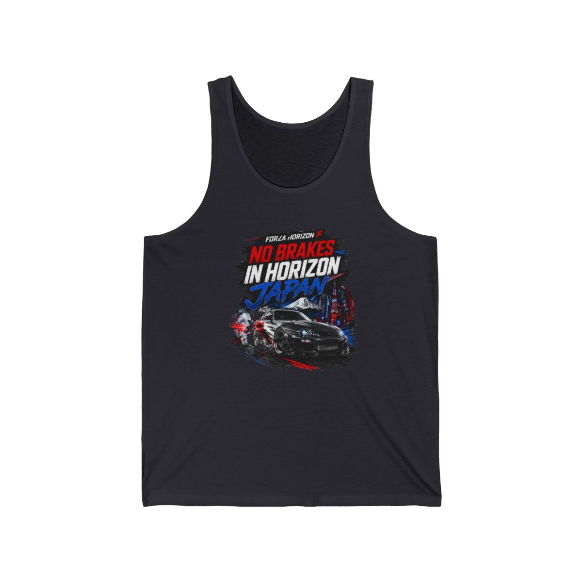 Forza Horizon 6 No Brakes in Horizon Japan Drift Car Tee Tank Top - Official tank-tops merchandise